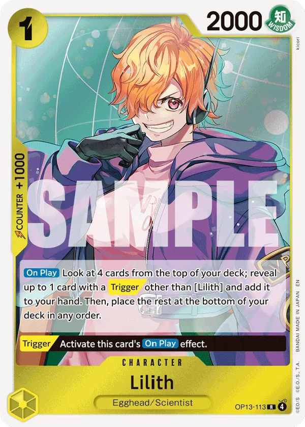 OP13-113 R Lilith EN