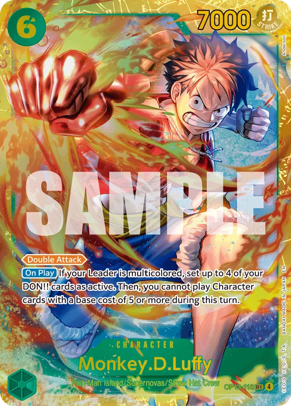 OP13-118 SEC Monkey.D.Luffy EN