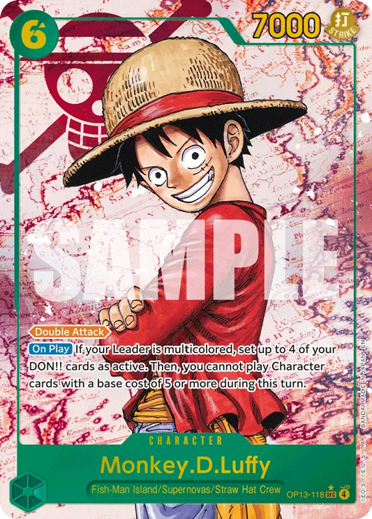 OP13-118 PSEC Monkey.D.Luffy EN