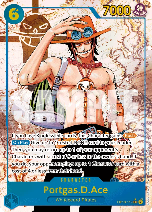 OP13-119 PSEC Portgas.D.Ace EN