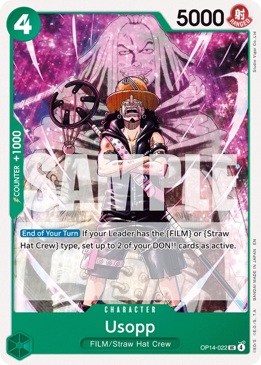 OP14-022 UC Usopp EN