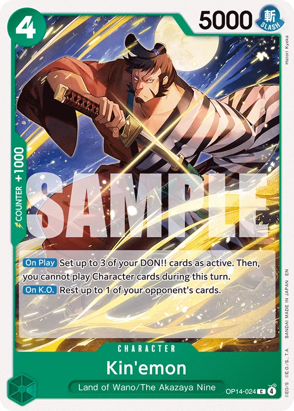 OP14-024 C Kin'emon EN