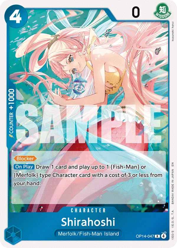 OP14-047 R Shirahoshi EN
