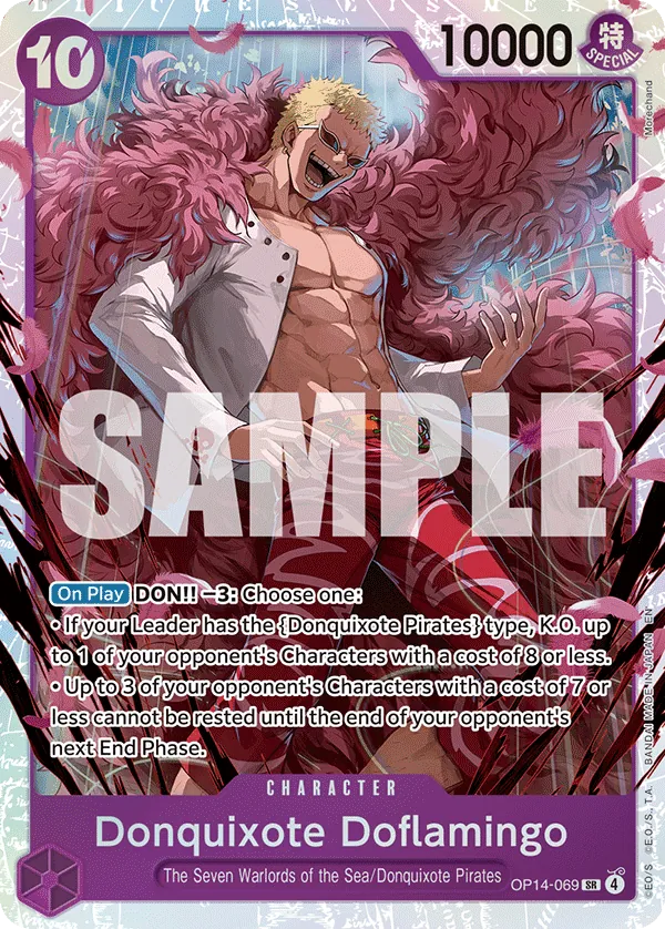 OP14-069 SR Donquixote Doflamingo EN