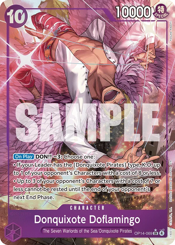 OP14-069 PSR Donquixote Doflamingo EN