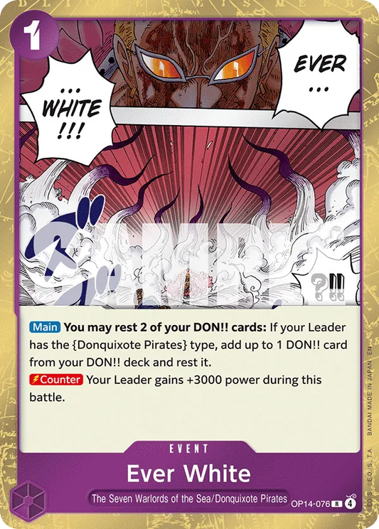 OP14-076 R Ever White EN