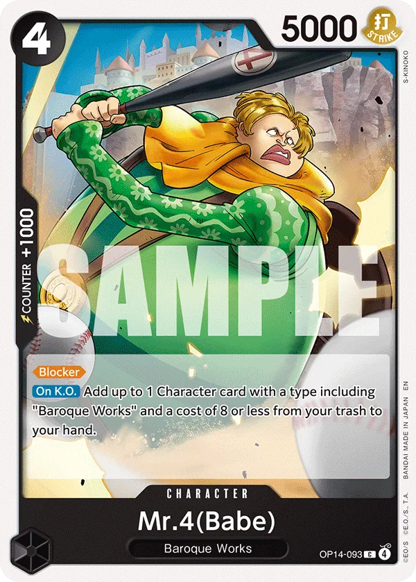 OP14-093 C Mr.4(Babe) EN
