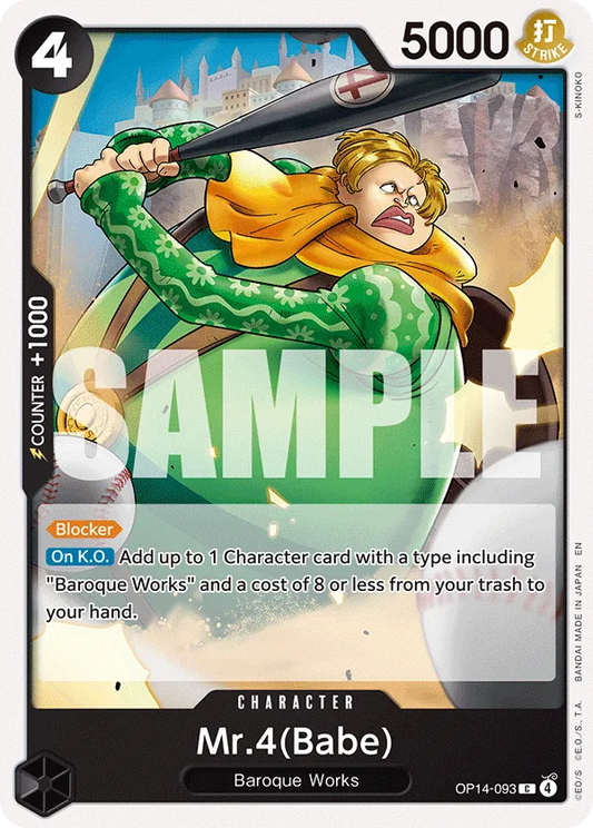 OP14-093 C Mr.4(Babe) EN