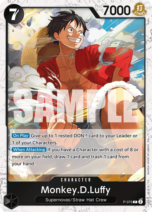 P-075 Monkey.D.Luffy (Pirate Flag Foil) EN