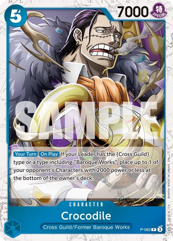 P-082 Crocodile (Pirate Flag Foil) EN