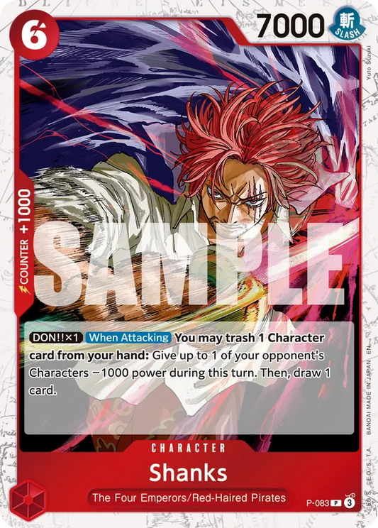 P-083 Shanks (Pirate Flag Foil) EN