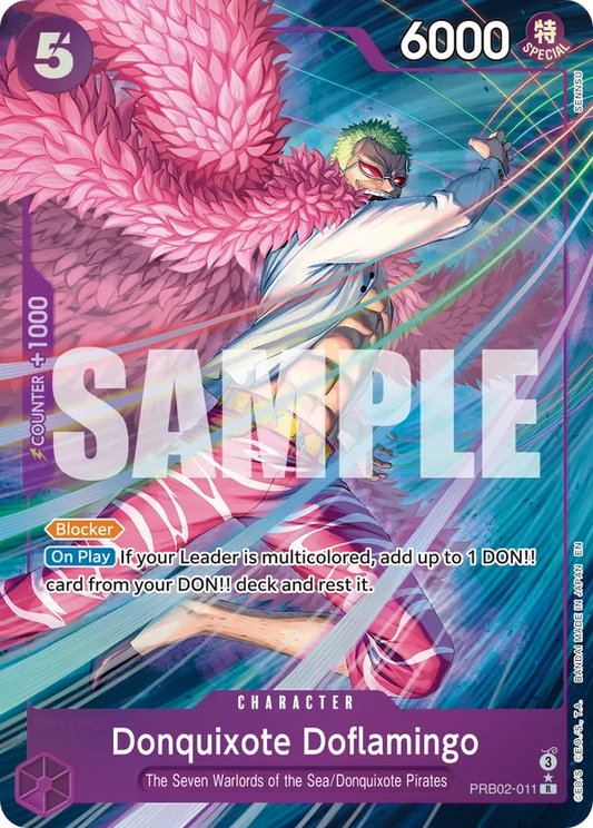 PRB02-011 PR Donquixote Doflamingo EN