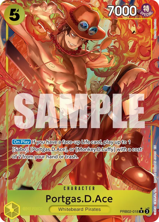 PRB02-018 PR Portgas.D.Ace EN