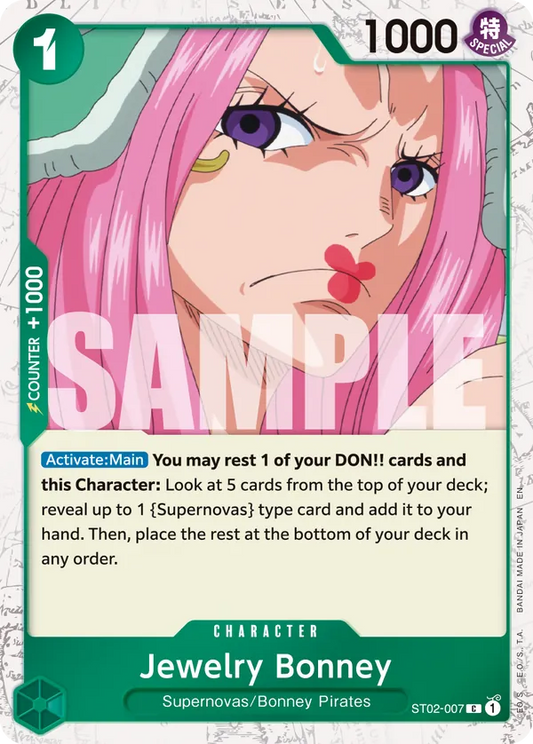 ST02-007 C Jewelry Bonney (Pirate Flag Foil) EN