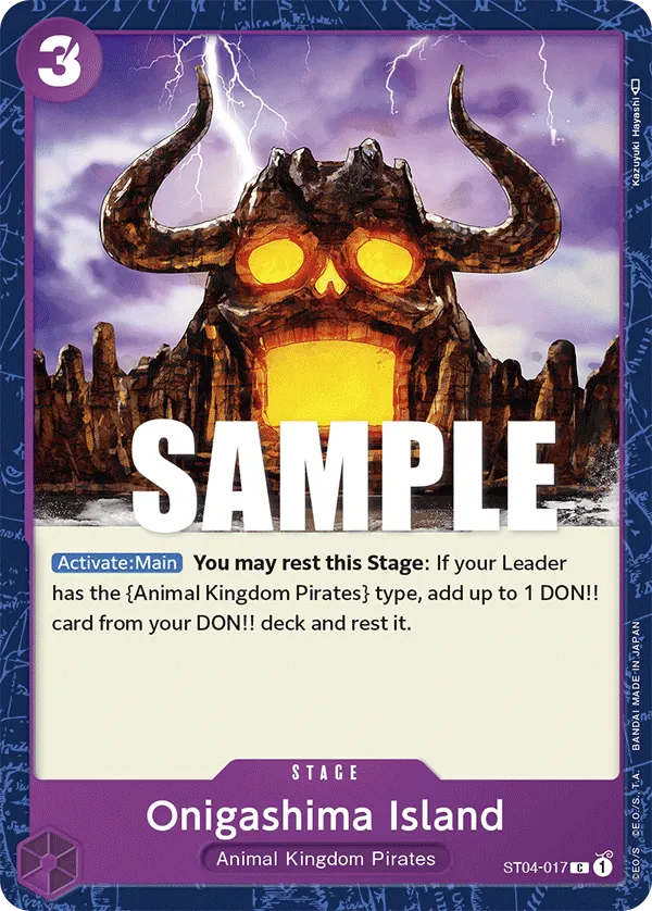 ST04-017 C Onigashima Island EN