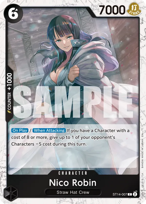 ST14-007 C Nico Robin (Pirate Flag Foil) EN