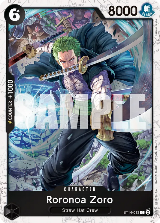 ST14-013 C Roronoa Zoro (Pirate Flag Foil) EN