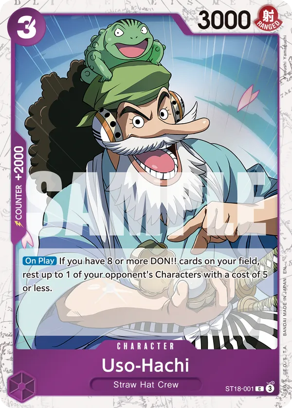ST18-001 C Uso-hachi (Pirate Flag Foil) EN