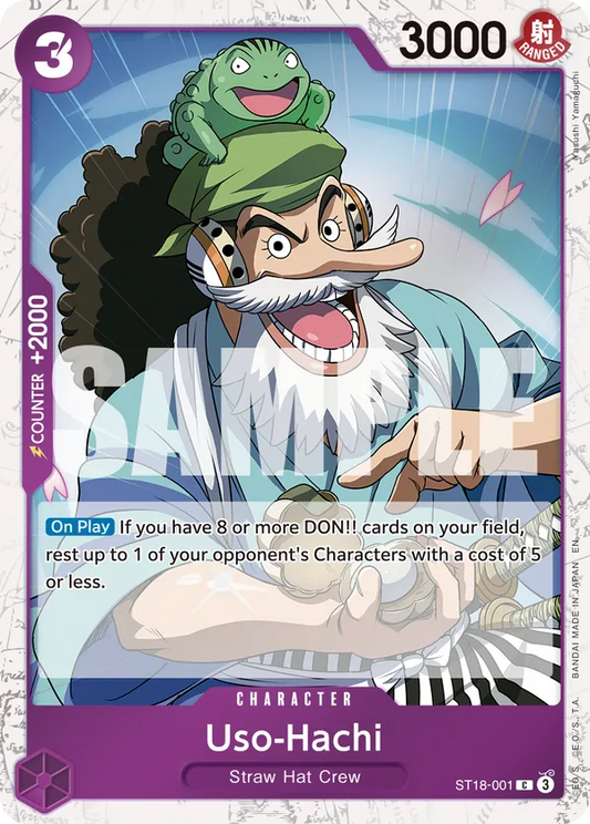 ST18-001 C Uso-hachi (Pirate Flag Foil) EN