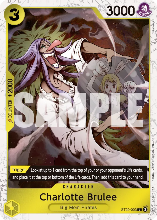 ST20-003 C Charlotte Brulee (Pirate Flag Foil) EN