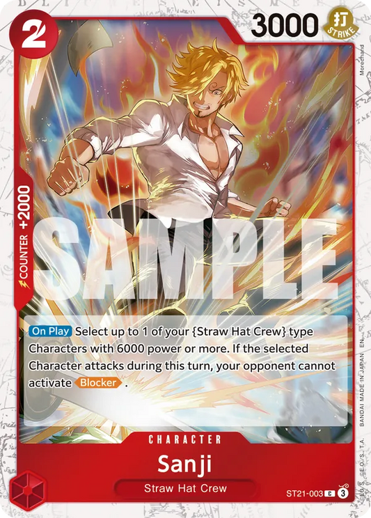 ST21-003 C Sanji (Pirate Flag Foil) EN