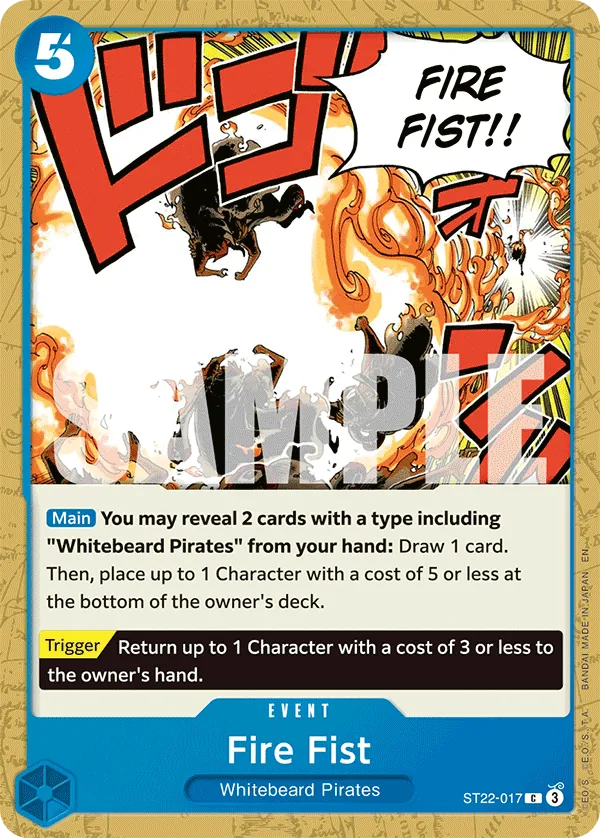 ST22-017 C Fire Fist EN