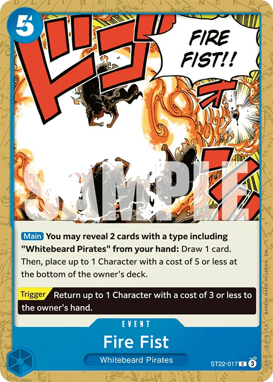 ST22-017 C Fire Fist EN