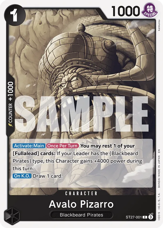 ST27-001 C Avalo Pizarro EN