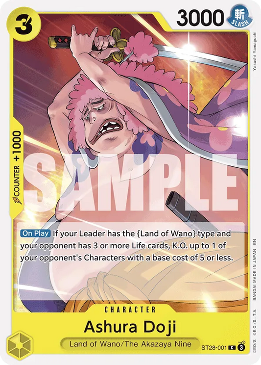 ST28-001 C Ashura Doji EN