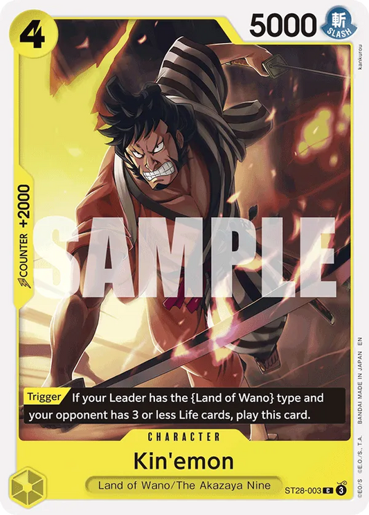ST28-003 C Kin'emon EN