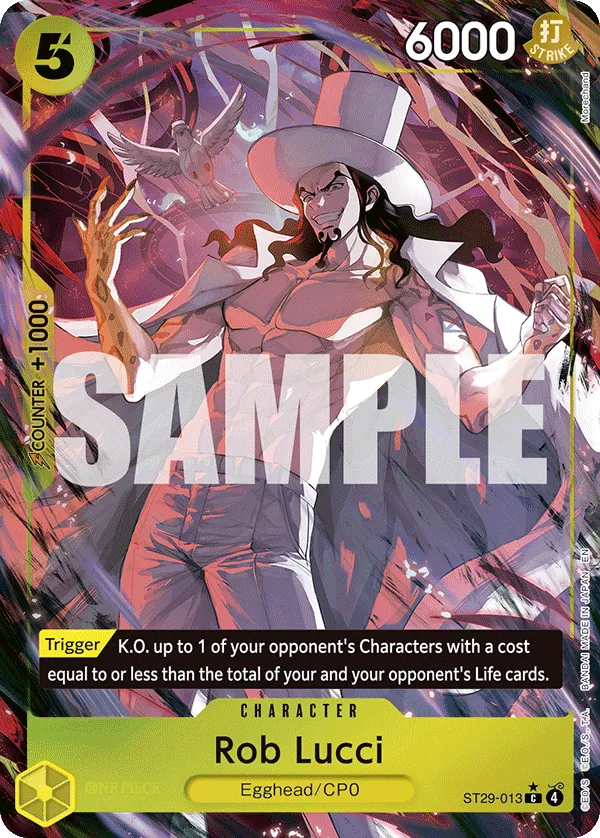 ST29-013 PC Rob Lucci EN