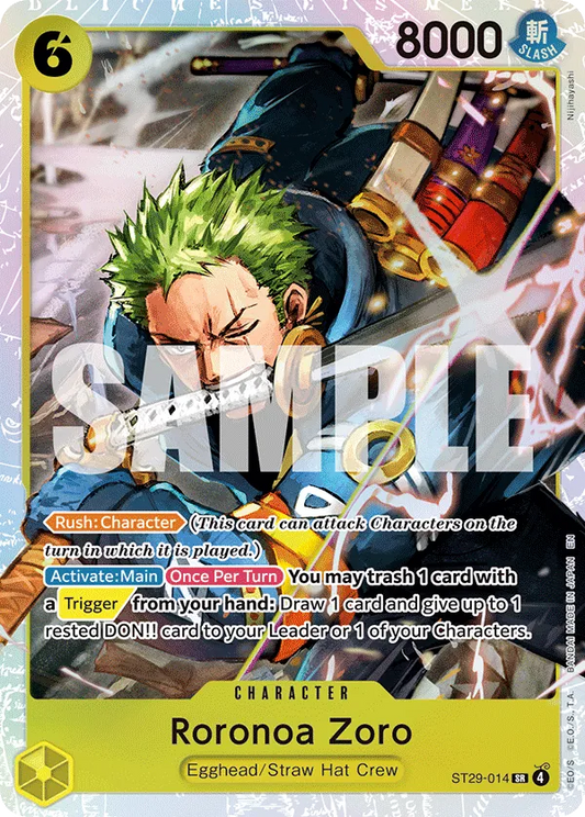 ST29-014 SR Zoro EN