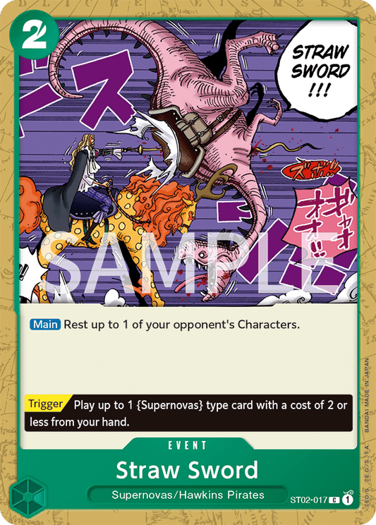ST02-017 C Straw Sword EN