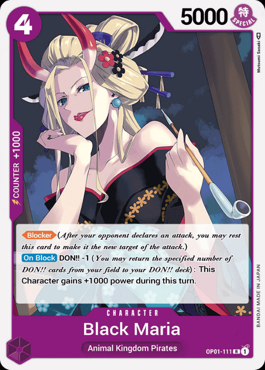 OP01-111 R Black Maria EN
