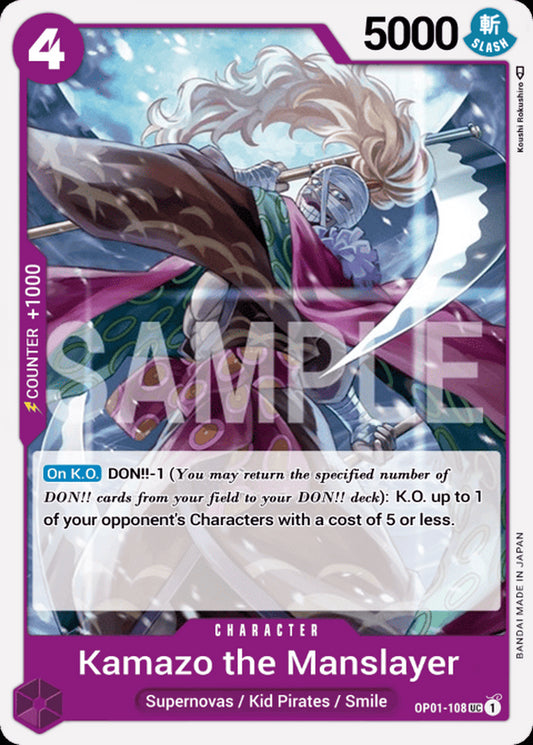 OP01-108 UC Hitokiri Kamazo EN