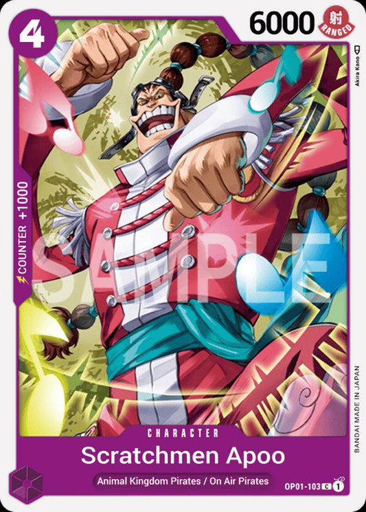 OP01-103 C Scratchmen Apoo EN