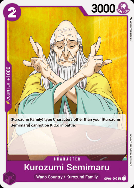 OP01-099 C Kurozumi Semimaru EN