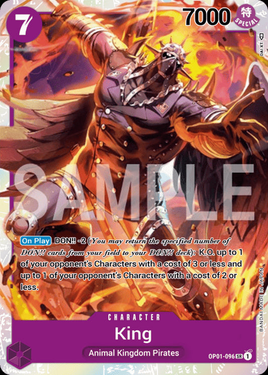 OP01-096 SR King EN