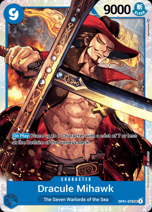 OP01-070 SR Dracule Mihawk EN