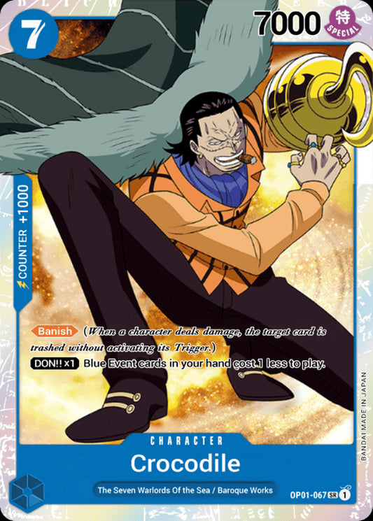 OP01-067 SR Crocodile EN