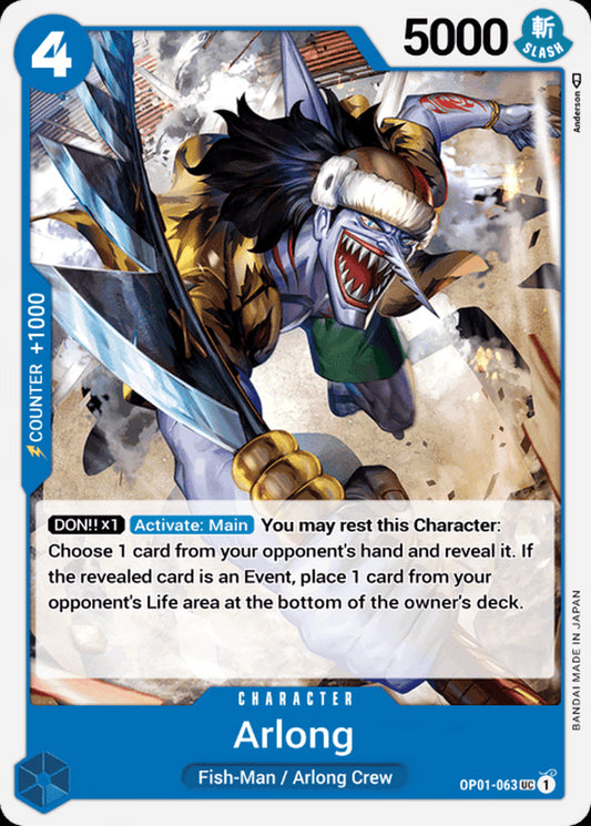 OP01-063 UC Arlong EN