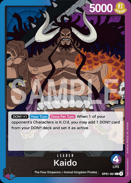 OP01-061 L Kaido EN