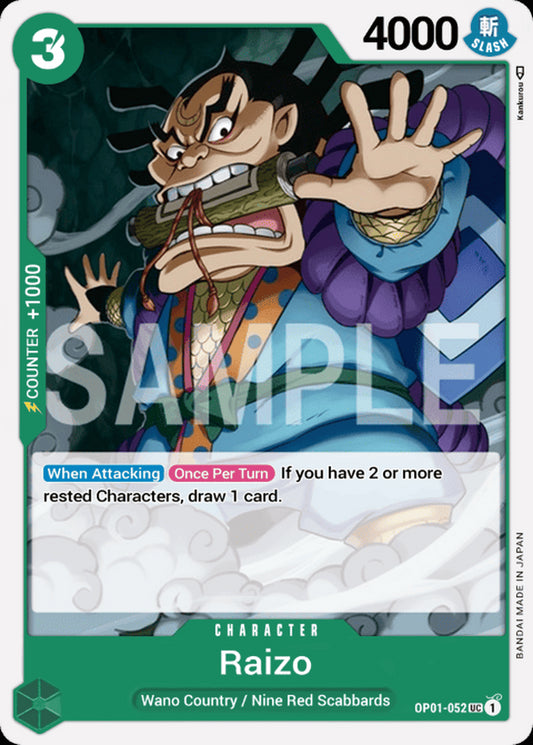 OP01-052 UC Raizo EN