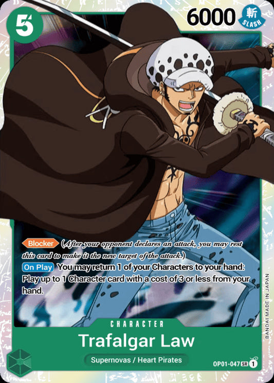 OP01-047 SR Trafalgar Law EN