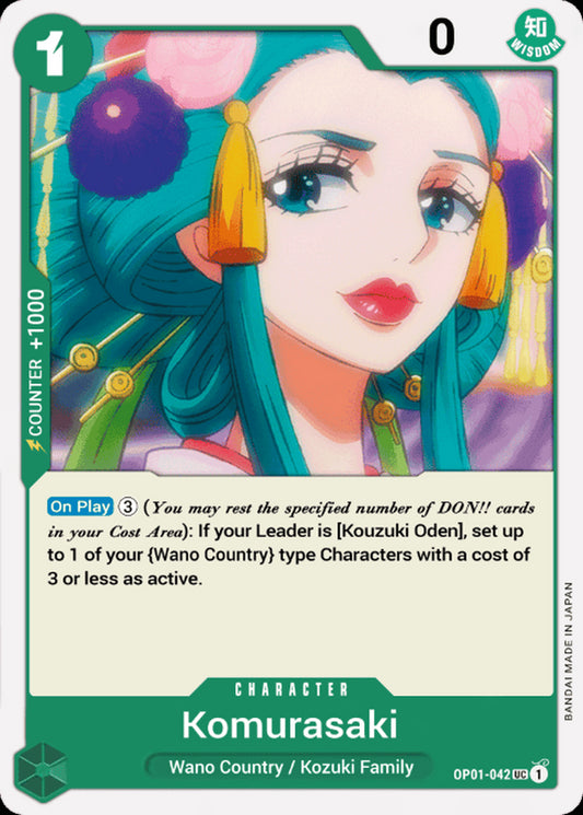 OP01-042 UC Komurasaki EN