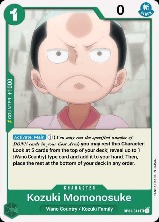 OP01-041 R Kouzuki Momonosuke EN