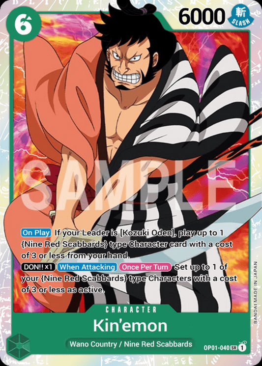 OP01-040 SR Kin'emon EN