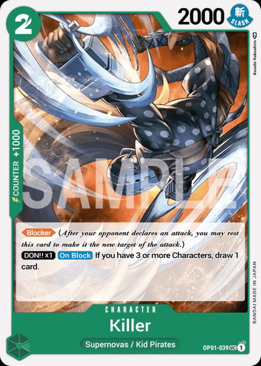 OP01-039 UC Killer EN