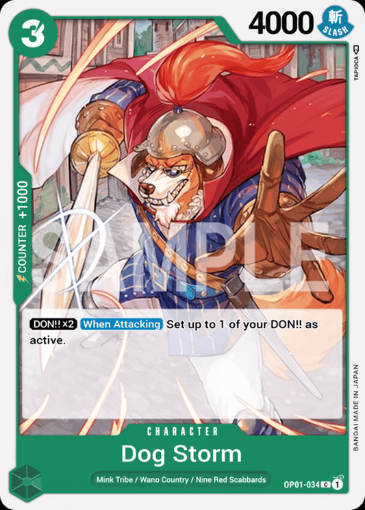 OP01-034 C Inuarashi EN